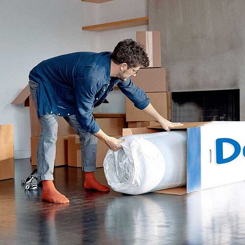 Colchón Individual En Caja Marves Dormez Confort  Memory Foam