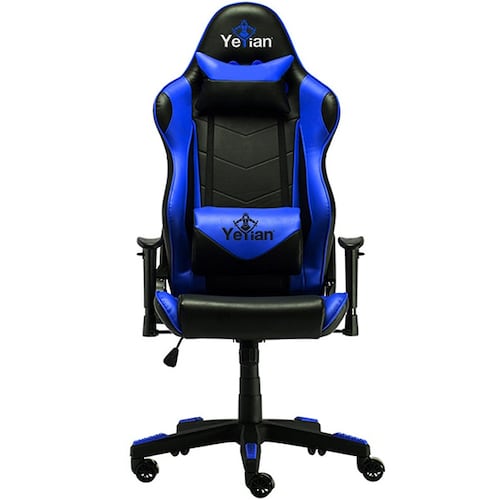 Silla YeYian Cadira 1150 Gaming Reclinable Negro-Azul YAR-9863A