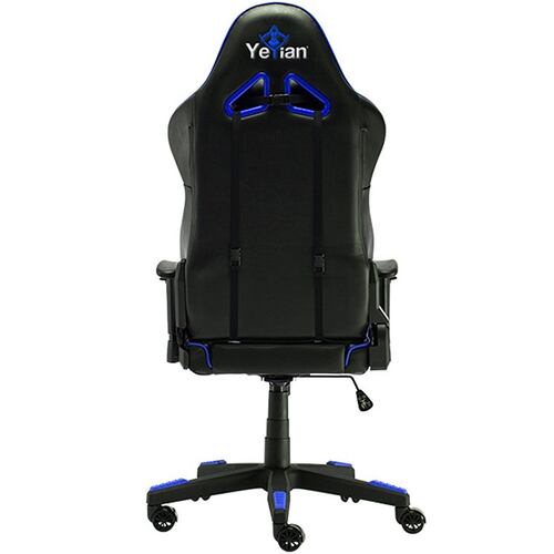 Silla YeYian Cadira 1150 Gaming Reclinable Negro-Azul YAR-9863A
