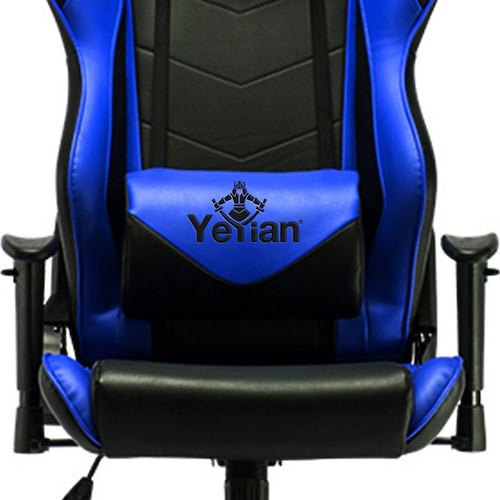 Silla YeYian Cadira 1150 Gaming Reclinable Negro-Azul YAR-9863A