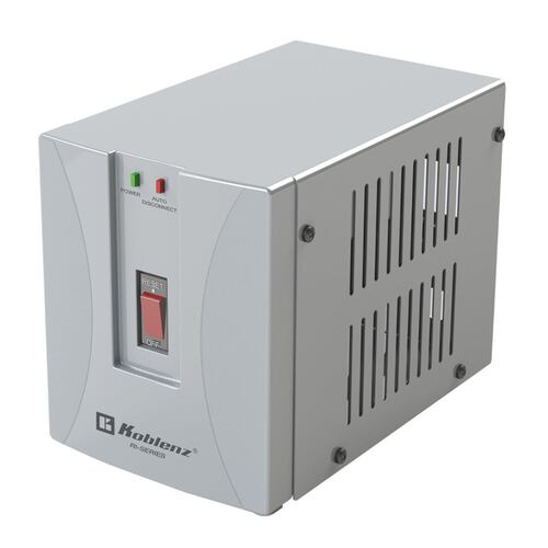 Regulador 1500va 1000w Línea Blanca Aterrizado Koblenz RI-1502.