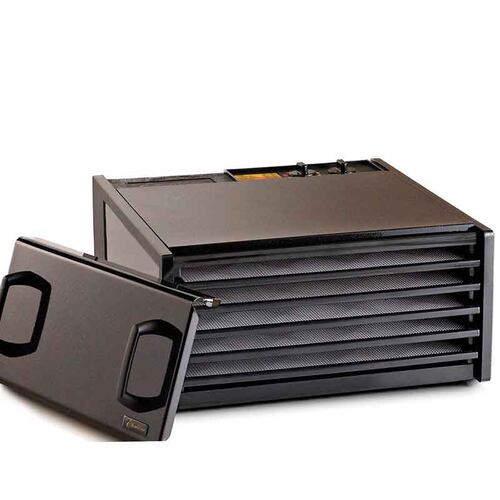 Deshidratador de Alimentos 5 Charolas en Acero Inoxidable Excalibur D500TB