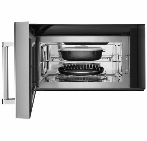 Microondas Campana KitchenAid KMHC319ESS 1.9 pies cúbicos 76 cm (30 pulgadas).