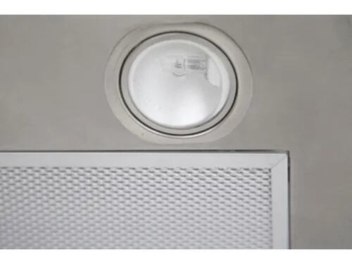Campana Cocina Isla IHD Isola Milan 60 Cm Acero Inox Y Cristal Curvo