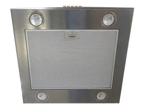 Campana Cocina Isla IHD Isola Milan 60 Cm Acero Inox Y Cristal Curvo