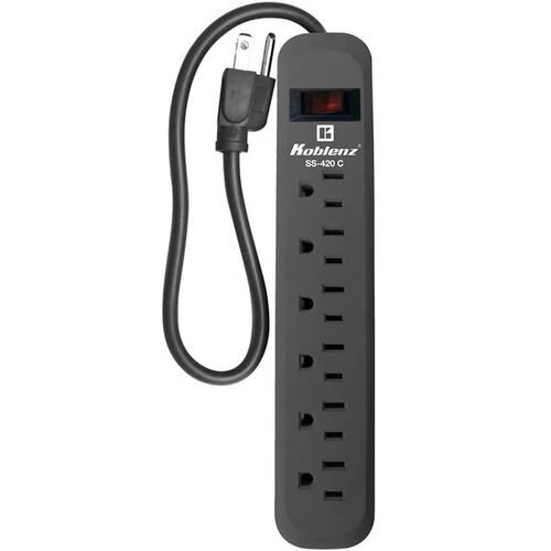 Barra Multicontactos Koblenz SS-420 C 6 Contactos Supresor De Picos 00-5340-00-5.