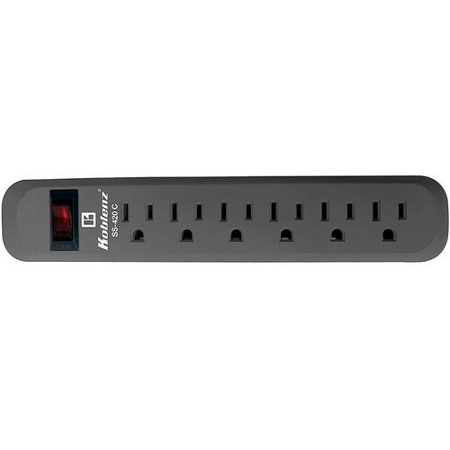 Barra Multicontactos Koblenz SS-420 C 6 Contactos Supresor De Picos 00-5340-00-5.