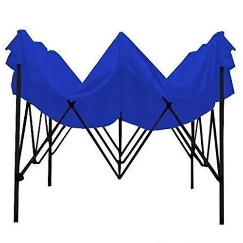 Carpa 3x3 Toldo Jardimex Paredes Transparentes Azul Armable Plegable Azul .