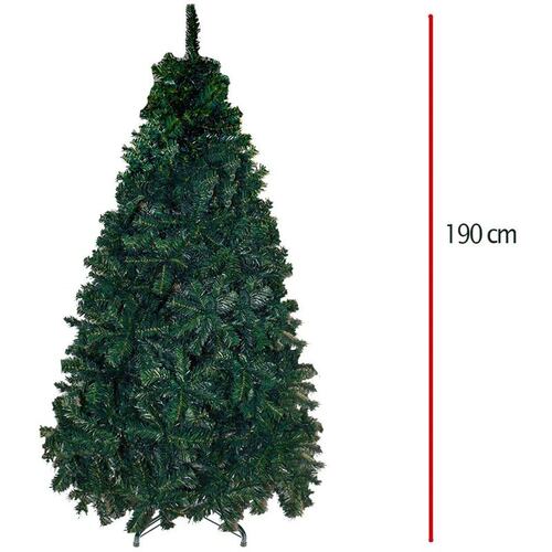 Arbol Navidad Artificial Pachon Frondoso 190 Cm Verde Pino