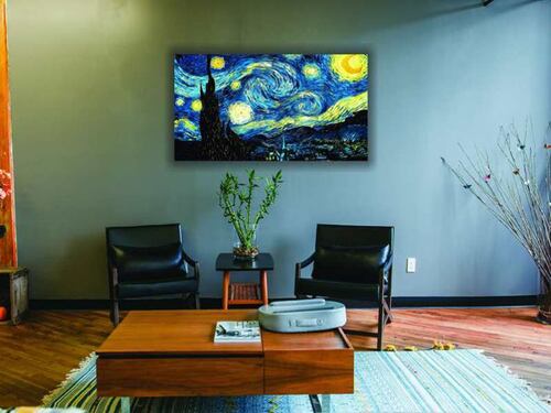 Cuadro Decorativo Canvas La Noche Estrellada de Vincent Van Gogh.