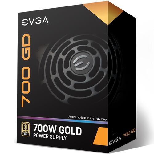 Fuente De Poder EVGA 700 GD 700W 80 PLUS GOLD 100-GD-0700-V1.