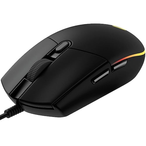 Mouse Logitech G203 LIGHTSYNC RGB Alambrico Optico USB Negro 910-005793
