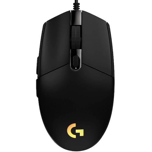 Mouse Logitech G203 LIGHTSYNC RGB Alambrico Optico USB Negro 910-005793