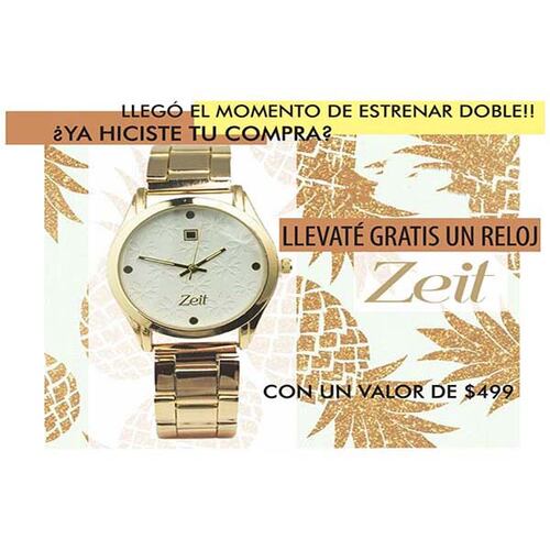 Cadena Diamantada 1X1 en Oro de 14 K + Obsequio