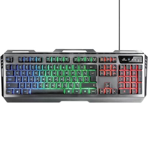 Kit Teclado Y Mouse YeYian PHOENIX 3000 Retroiluminado LED USB Gaming YKP-20706