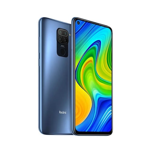 Celular Xiaomi Redmi Note 9 Dual SIM 128 GB gris medianoche 6 GB RAM.