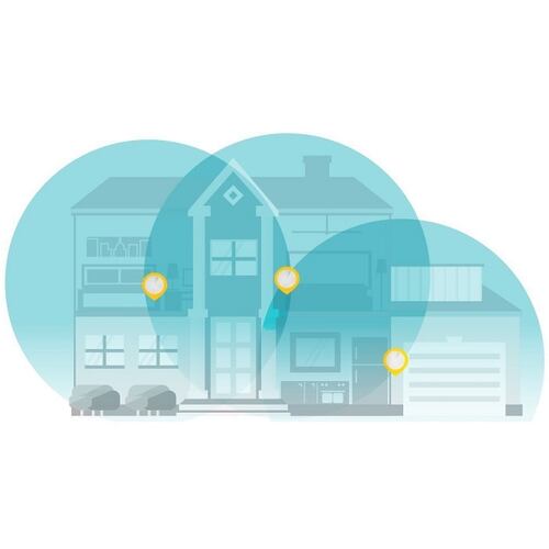 Kit Router Deco M5 Tp-Link Dual Band AC1300 Mesh 2 Pack.