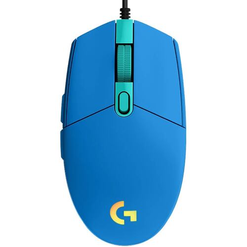 Mouse Logitech G203 LIGHTSYNC RGB Alambrico Optico USB Azul 910-005795.