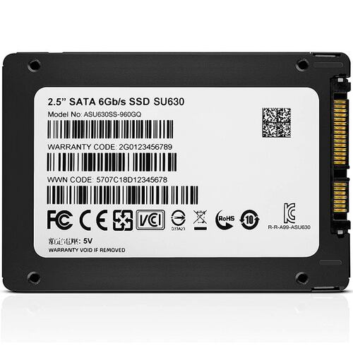 Unidad Estado Solido SSD 960GB ADATA Ultimate SU630 ASU630SS-960GQ-R.