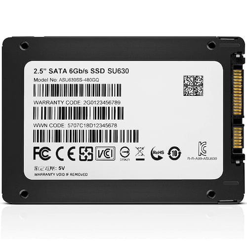 Unidad Estado Solido SSD 480GB ADATA Ultimate SU630 ASU630SS-480GQ-R.
