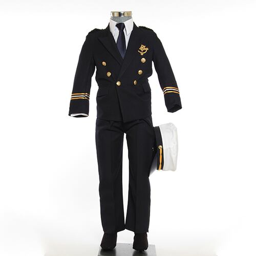 Traje de Niño Tres Piezas Tipo Marinero 2 a 18 Años.