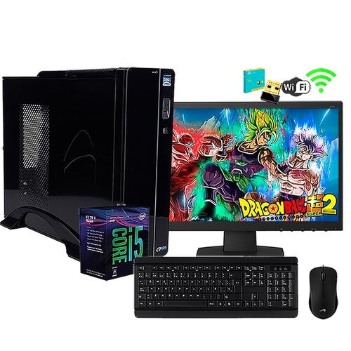 computadora pc core i5 16gb ram 960gb SSD wifi monitor 21.5 FULL HD Escolar