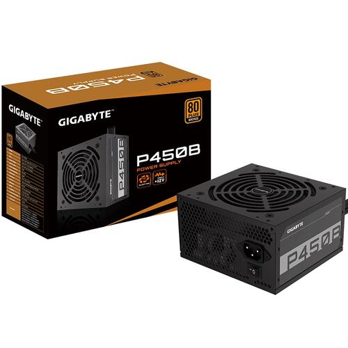 Fuente De Poder Gigabyte 450W P450B 80 Plus Bronze GP-P450B.