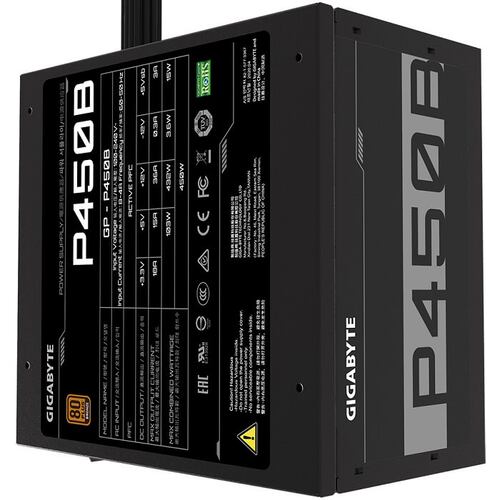 Fuente De Poder Gigabyte 450W P450B 80 Plus Bronze GP-P450B.