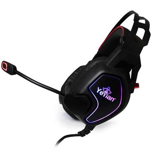 Diadema YeYian VICIOUS Serie 3000 LED Microfono Gaming Headset 3.5mm YDV-33403.