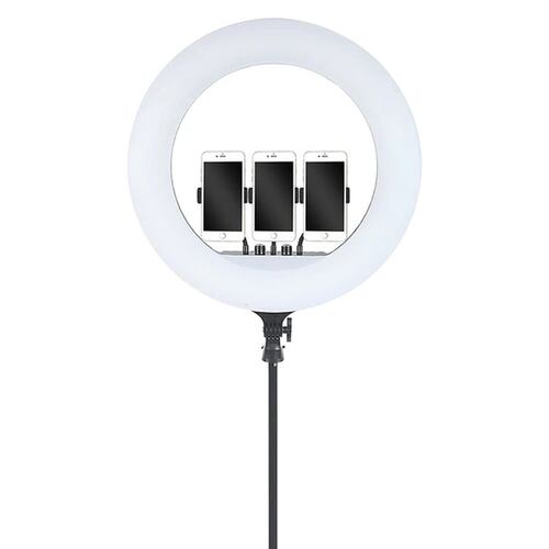 Aro De Luz Led 14 Pulgadas Profesional Maquillaje Videollamada Con Tripie Gratis FRALUGIO.