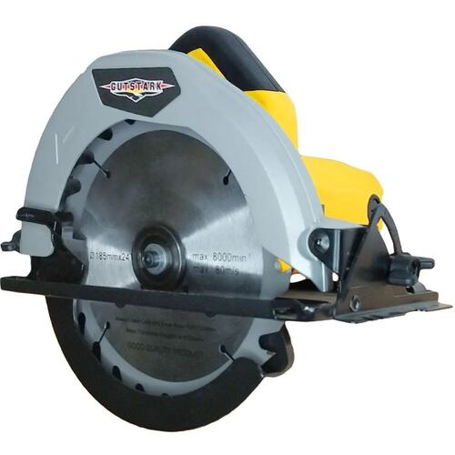 Sierra Circular Electrica 1200w Disco 7 1/4 Gutstark  Cortadora Madera