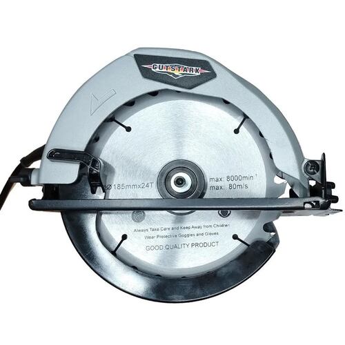 Sierra Circular Electrica 1200w Disco 7 1/4 Gutstark  Cortadora Madera