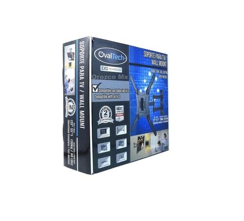 Soporte de Pared Movil para TV 23" a 55" resistencia 30kg OVALTECH OVTV-M2355 pantalla SMART TV MAC