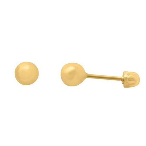 Broqueles Dormilonas  Oro 10 Kilates + Regalo