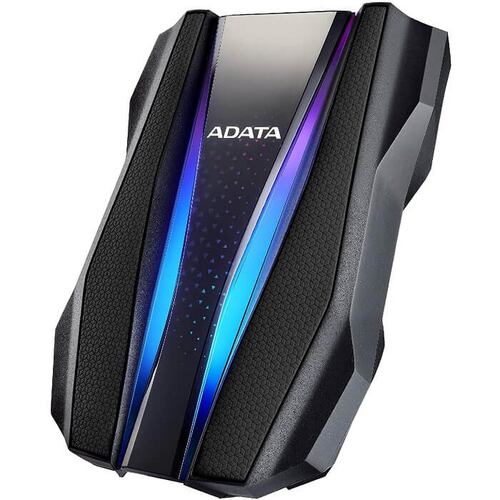 Disco Duro Externo Adata HD770G 2TB RGB USB 3.2 Negro AHD770G-2TU32G1-CBK.