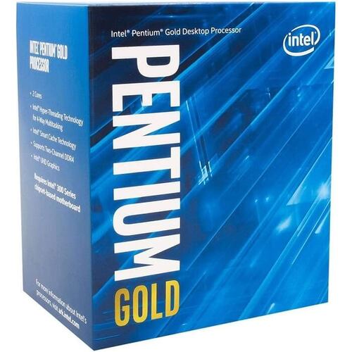 Procesador Intel Pentium Gold Dual Core G6400 4.0GHz 4MB Socket 1200 BX80701G6400.
