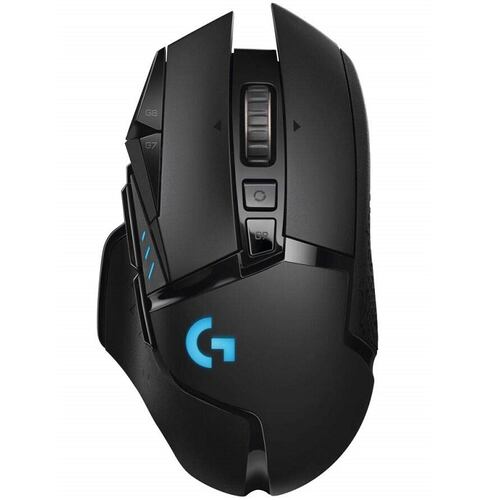 Mouse Logitech G502 LIGHTSPEED HERO RGB Gaming Inalámbrico Óptico USB 910-005566