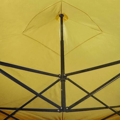 Carpa 3x3 Toldo Plegable Reforzado Amarilla Impermeable Jardin Exterior
