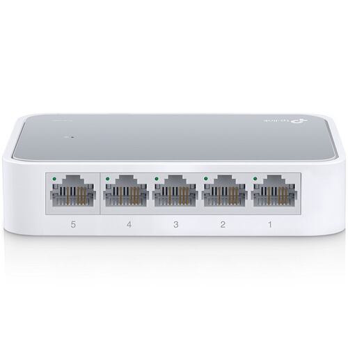 Switch 5 Puertos Tp-Link 10/100 Mbps TL-SF1005D Plug & Play