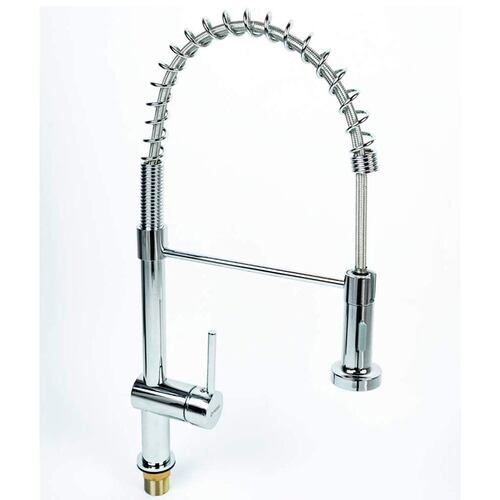 CNX Mezcladora Monomando Flexible para Fregadero con Sostenedor de Cuello Con Kit de Instalacion