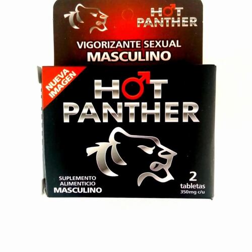 2 Pastillas Vigorizantes Hot Panther Retardante pastillas masculinas 