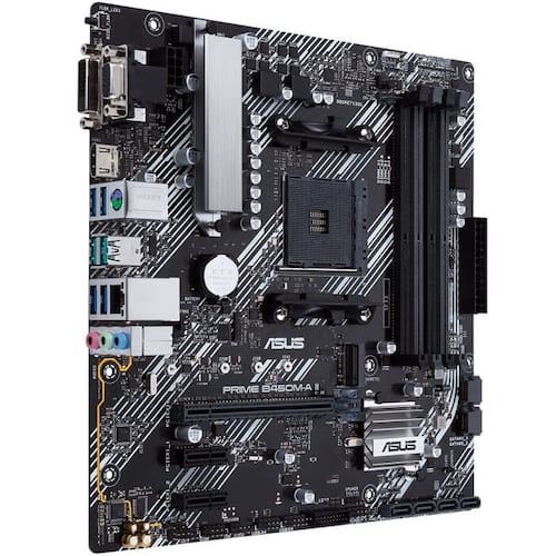 Tarjeta Madre ASUS PRIME B450M-A II 4xDDR4 PCI-E USB3 Socket AM4