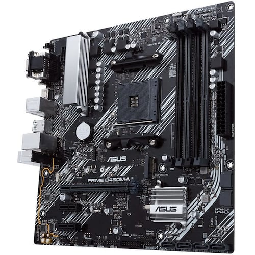 Tarjeta Madre ASUS PRIME B450M-A II 4xDDR4 PCI-E USB3 Socket AM4