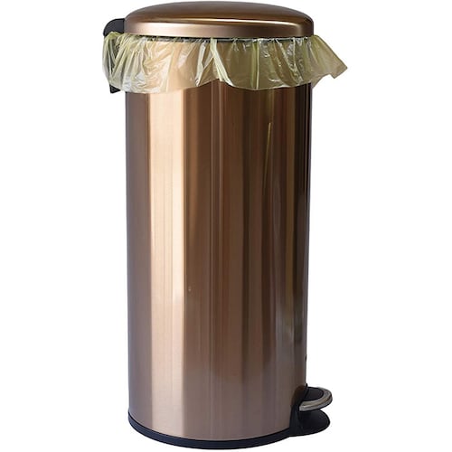 Bolsas de Basura Ideal para Cocina, baño, recámara u Oficina (84 x 102 cm) Biodegradables, color verde (33 gal) Paquete de 100 bolsas