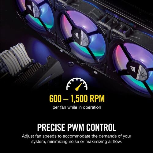 Ventilador Corsair 120mm LL120 Led RGB Doble Bucle PWM CO-9050071-WW