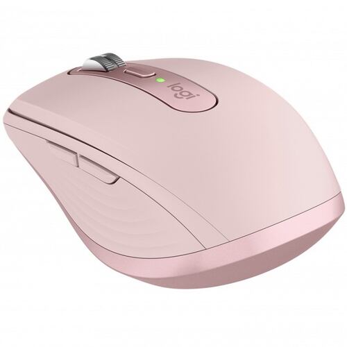 Mouse Logitech MX Anywhere 3 Rosado USB Recargable Alámbrico/Inalámbrico 910-005994