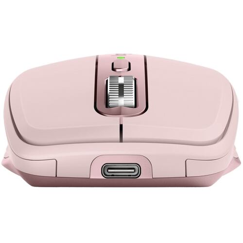 Mouse Logitech MX Anywhere 3 Rosado USB Recargable Alámbrico/Inalámbrico 910-005994