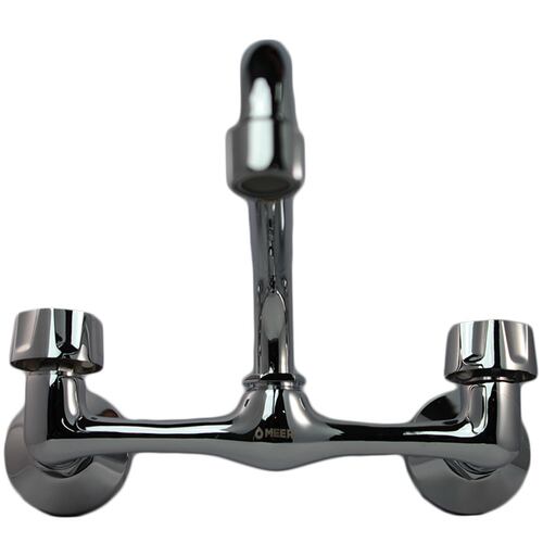CNX Mezcladora de Pared Cromada para Fregadero de Cocina.