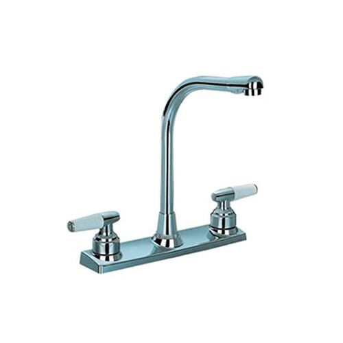 CNX Mezcladora para Fregadero con movimiento de 180 grados, Fabricada en Acero Inox, Zinc y Latón (Resistente a Manchas y Corrosión)