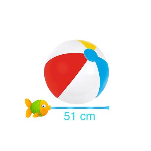 Pelota Inflable Chica para Playa Alberca Bestway Pelota de playa inflable 51 cm.